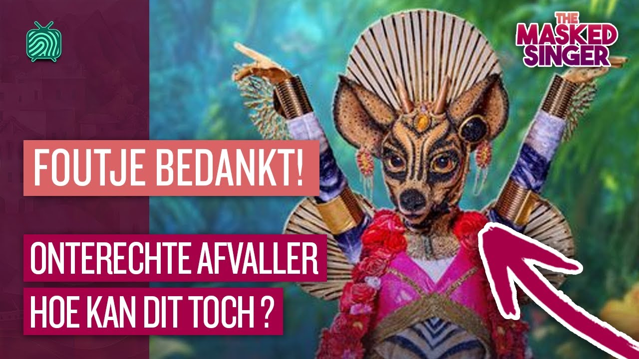 Foutje Bedankt, Dit Karakter Had Niet Moeten Afvallen! 😱 | MASKED SINGER 2025 #8