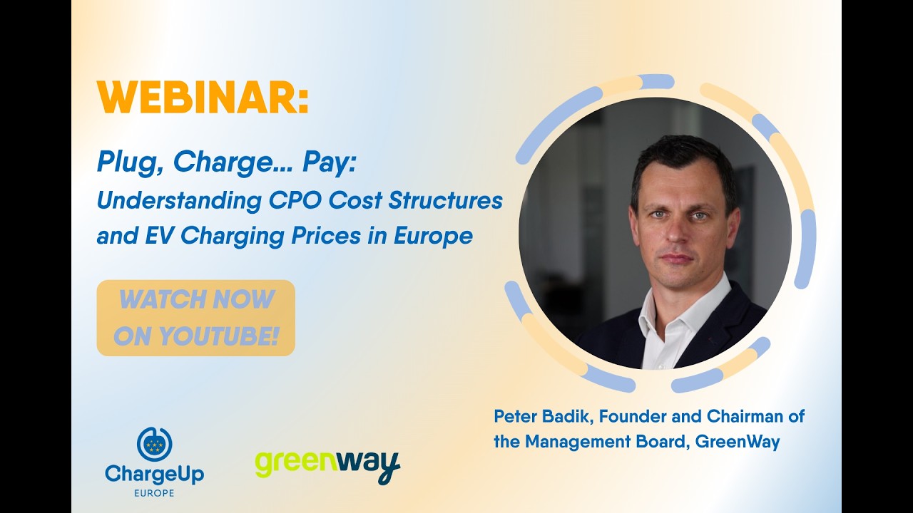 Plug, Charge&hellip; Pay: Understanding CPO Cost Structures and EV Charging Prices in Europe (Webinar)