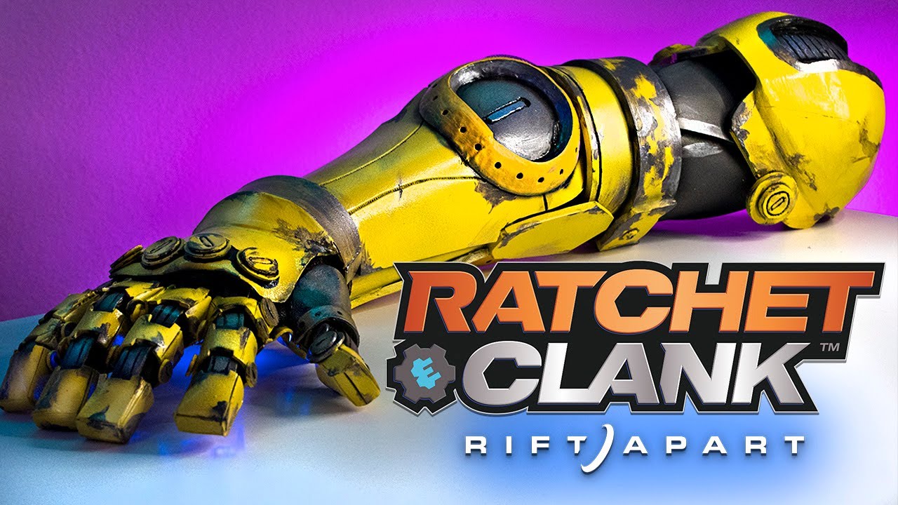 How to Make Rivet’s Arm | Ratchet and Clank Rift Apart | EVA Foam Cosplay