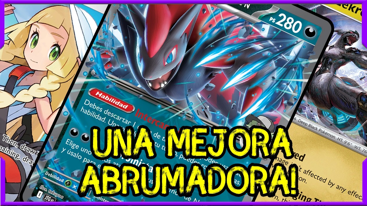 👻ESTA MEJORA EVOLUCIONA ESTE DECK!👻DECK ZOROARK EX POKÉMON TCG👻