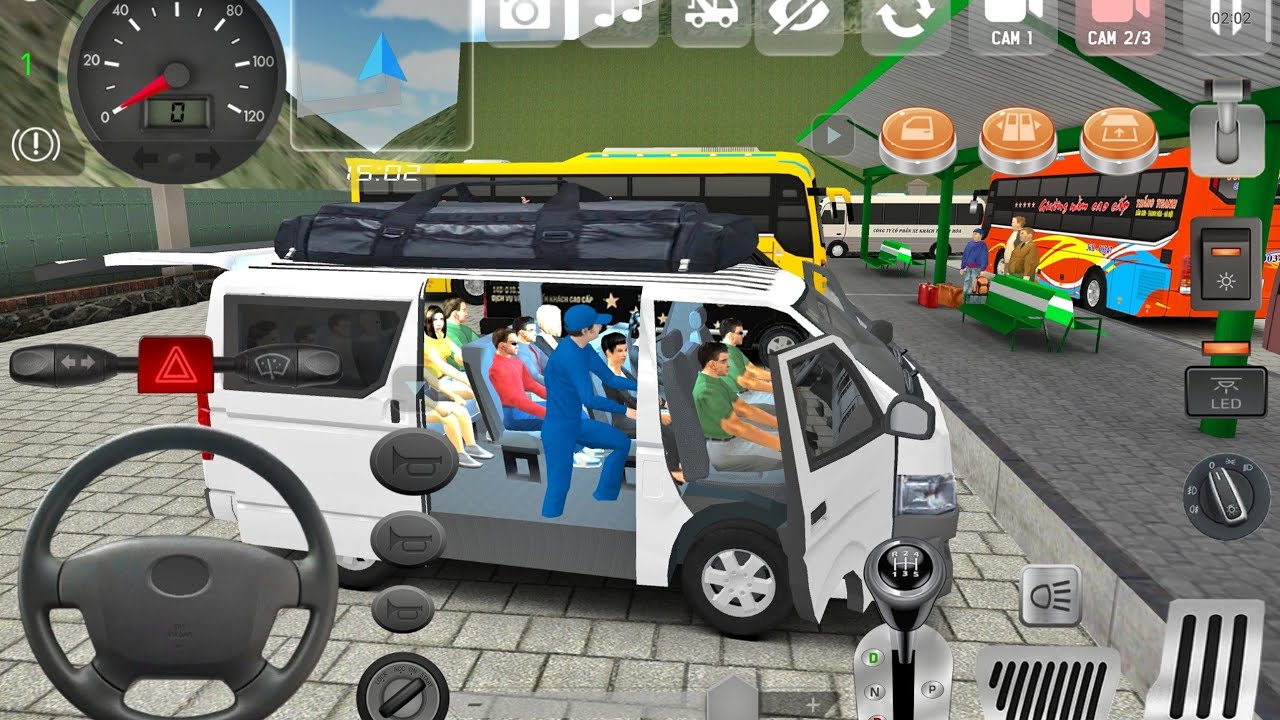 Minibus Simulator Vietnam: Toyota Hiace Passengers Transporting Game