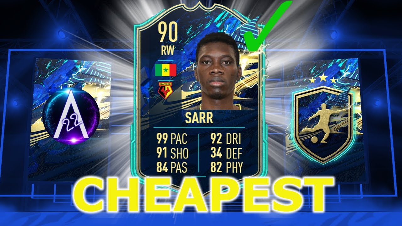 90 TOTS Sarr SBC Cheapest Solution!! #FIFA21