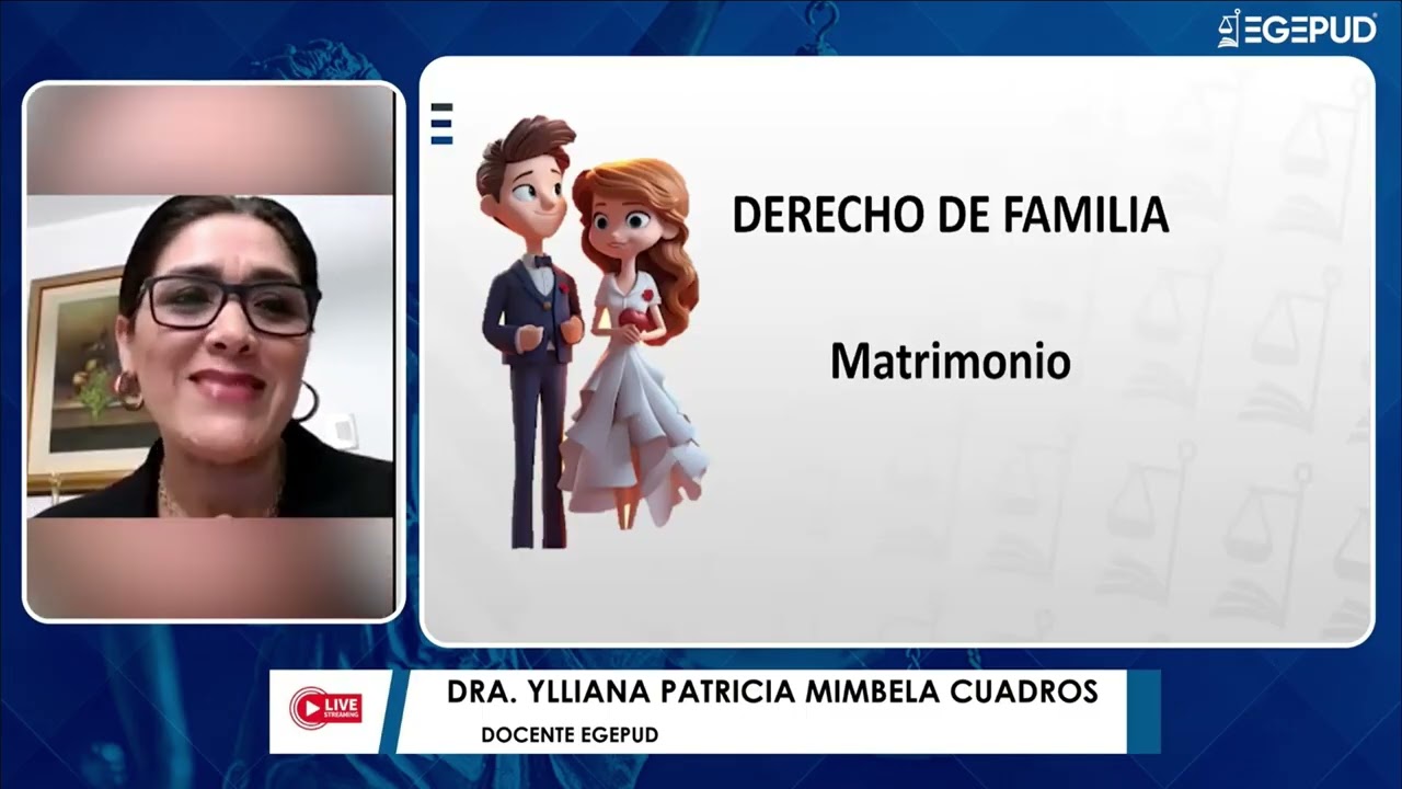 Clase gratuita: Derecho de Familia | Ylliana Patricia Mimbela Cuadros