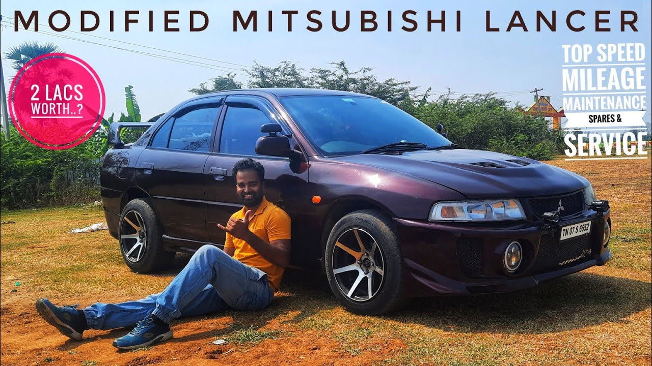 Modified Mitsubsishi Lancer in Chennai | Wider Alloys & Tyres, Momo Steering, Body Kit | ARK Diaries