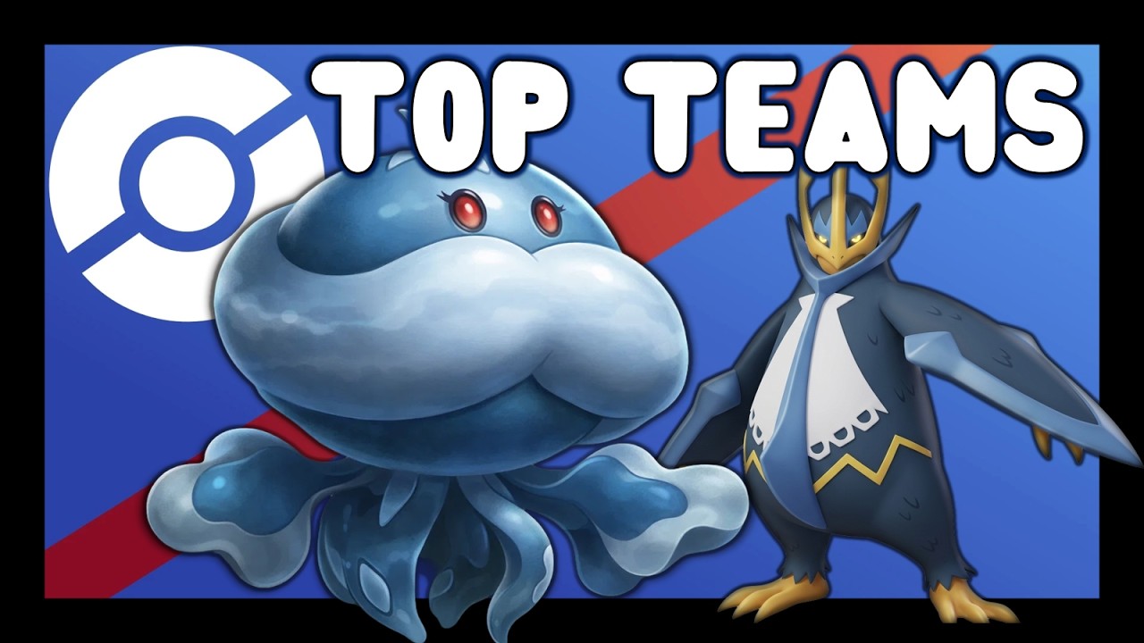 TOP TEAMS for the OPEN GREAT LEAGUE in POKEMON GO!!
