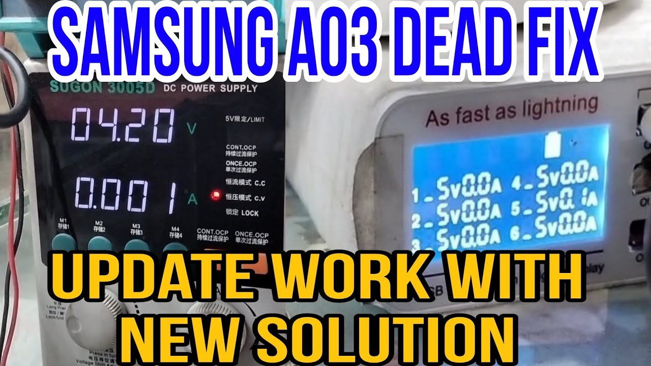 Samsung A03/M03 Dead Fix 100%(@JYOTSNAMOBILECARE) #samsung #a03 #M03 Dead