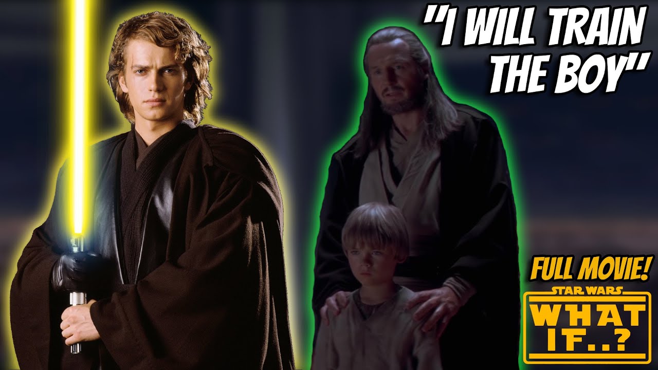 What if Qui-Gon Jinn Survived and Trained Anakin Skywalker (FULL MOVIE)