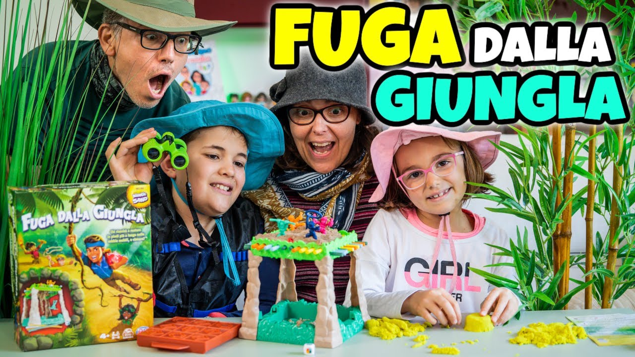 FUGA DALLA GIUNGLA: Gioco delle Sabbie Mobili Super Divertente
