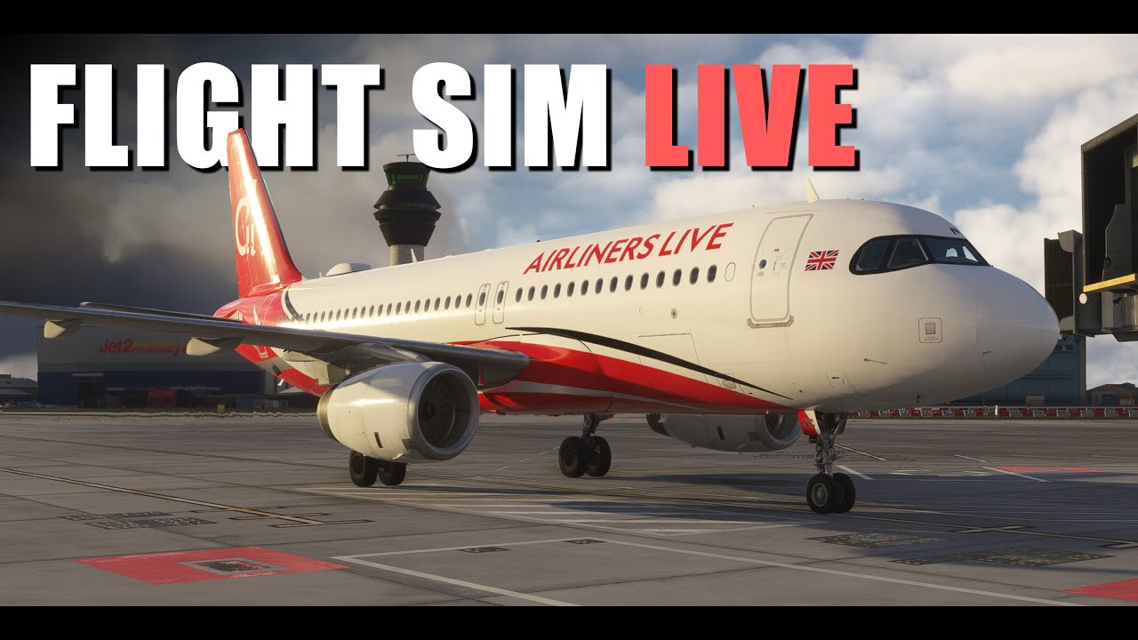 🔴 Home-built Airbus A320 Simulator LIVE ✈️ MAN-PRG with Vatsim
