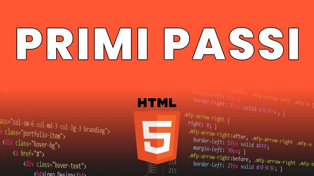 HTML5 - #1 - Nozioni Base - [Tutorial in Italiano]
