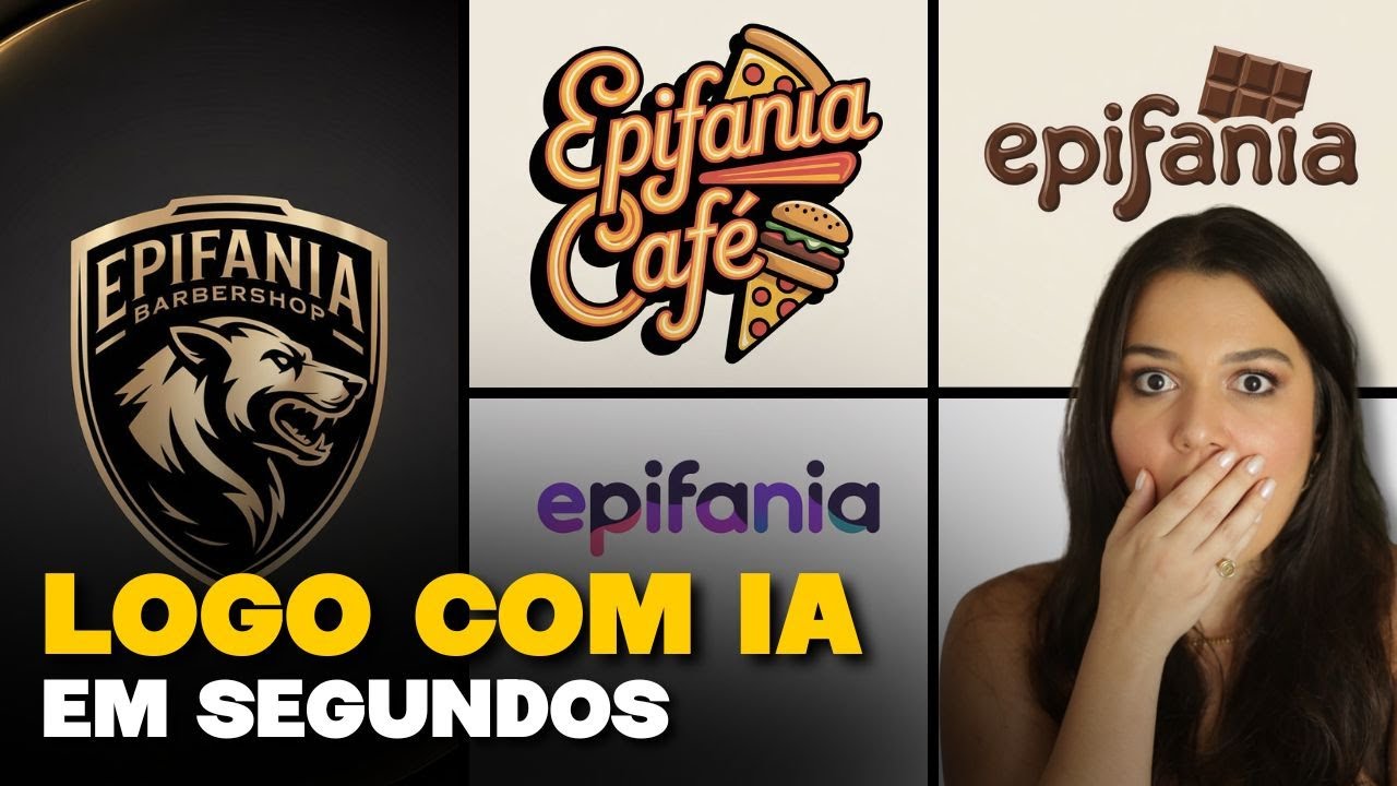 Crie LOGOS com IA de GRAÇA | Como criar LOGOTIPO PROFISSIONAL com IA [2025]
