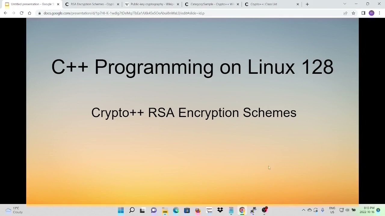 C++ Programming on Linux - Crypto++ RSA  Encryption/Decryption