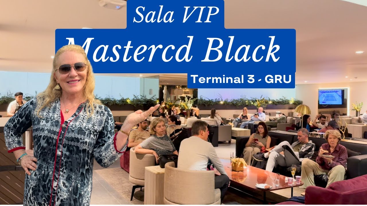 Sala VIP Mastercard Black | Acesso Ilimitado em Guarulhos