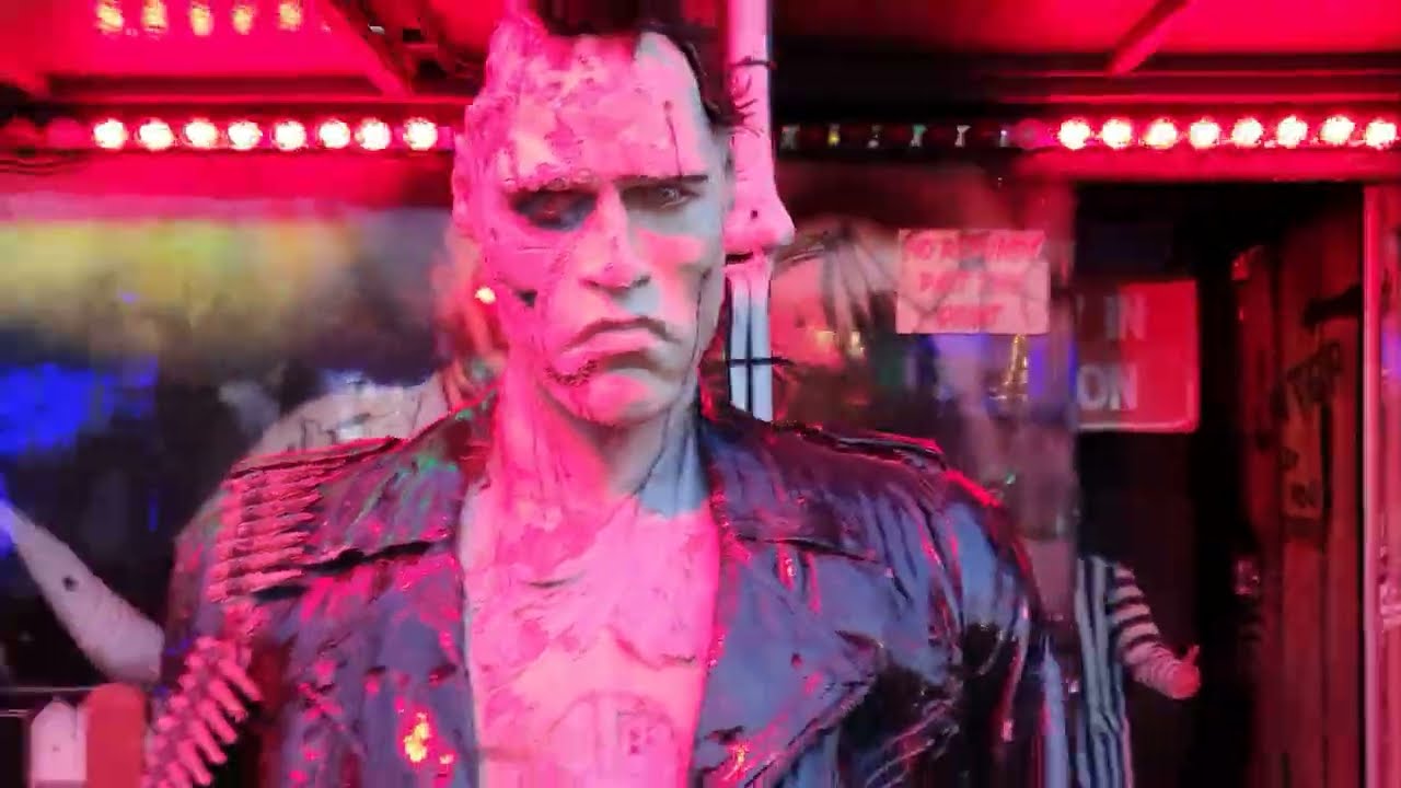 Hotel Of Terror Off Ride William Cole & Son Funfair Redhill April 2024 
