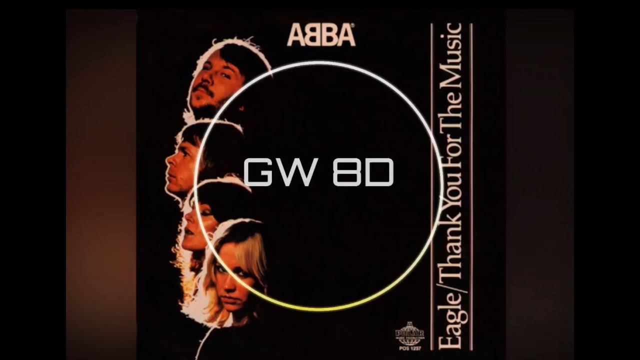 ABBA 🎧 Thank You For The Music 🔊8D AUDIO VERSION🔊 Use Headphones 8D Music