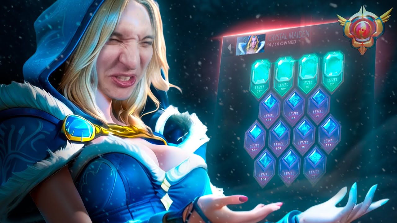10000 ИГР НА ЦМ, Я ЧТО TOPSON?! | Crystal Maiden 7.40 | Radikaifa