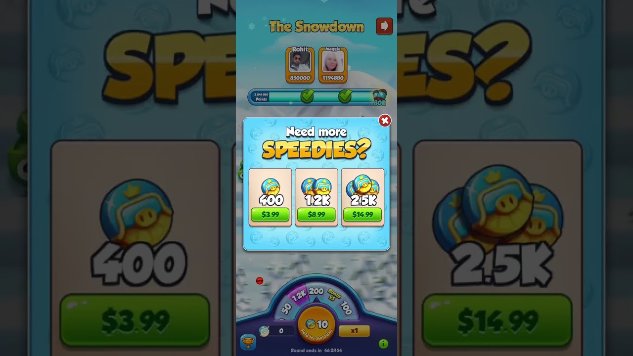 The snowdown race completed ❤️❤️