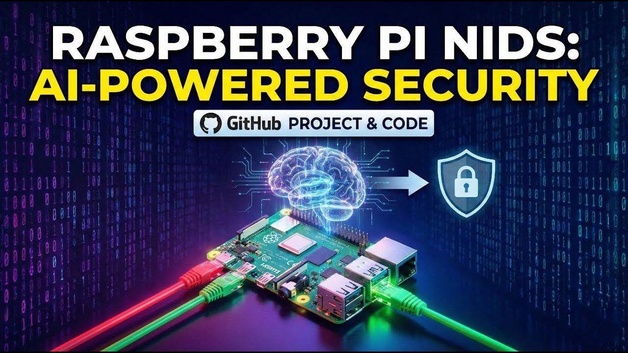 I Built a Portable AI Network Guardian with Raspberry Pi! (DIY NIDS)