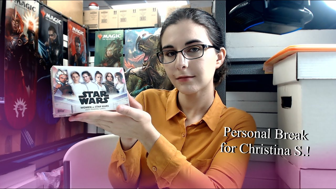 Sweet Color Parallels! | 2020 TOPPS WOMEN OF STAR WARS HOBBY BOX PERSONAL BREAK FOR CHRISTINA S.