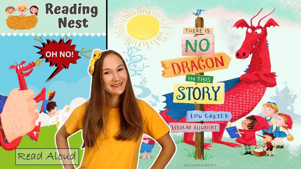 There Is No Dragon In This Story - Read Aloud books for kids #bedtimestories #storytime