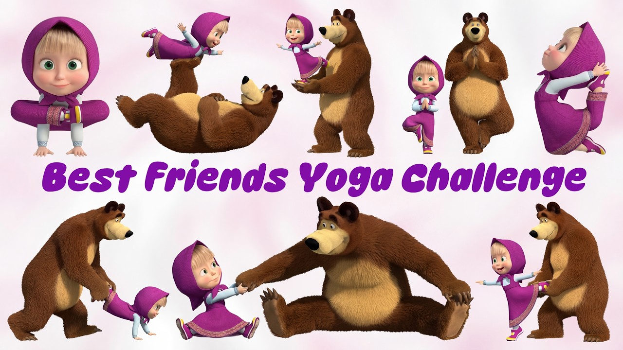 Best Friends Yoga Challenge | Easy Lying Down Yoga for Kids | Stretch, Relax & Slay! ✨