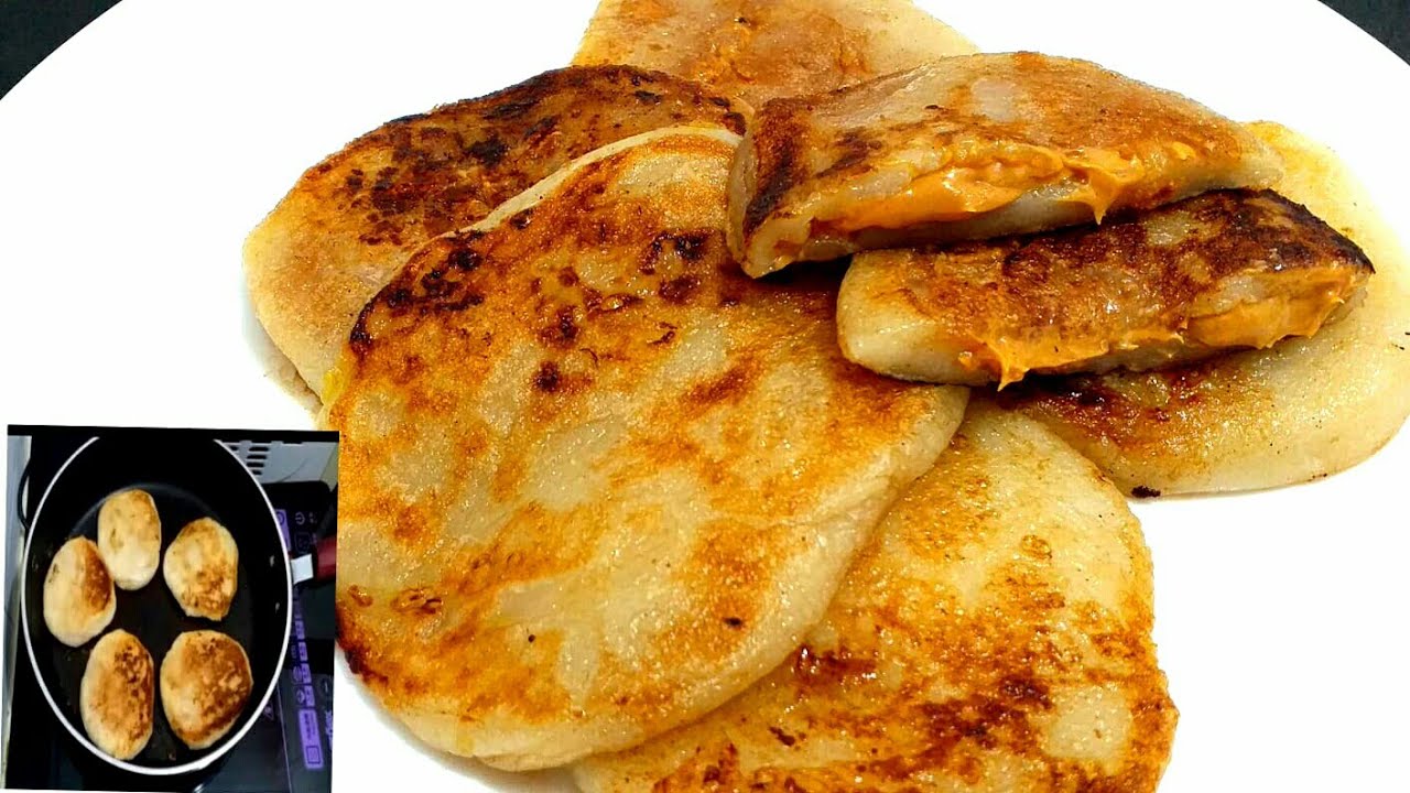 Glutinous rice pan cake in 5mins ||cha &cel Style