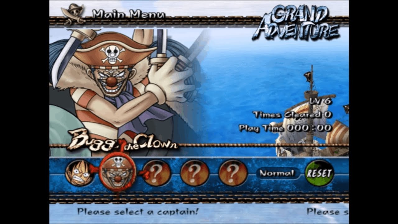 One Piece Grand Adventure (PS2) - Buggy the Clown