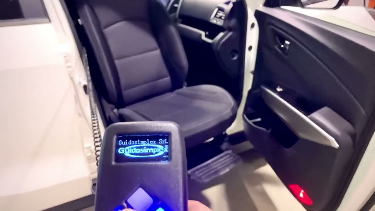 🚘Sedile Girevole elettrico Guidosimplex per Disabilita da Nova Cart👍www.novacartauto.it