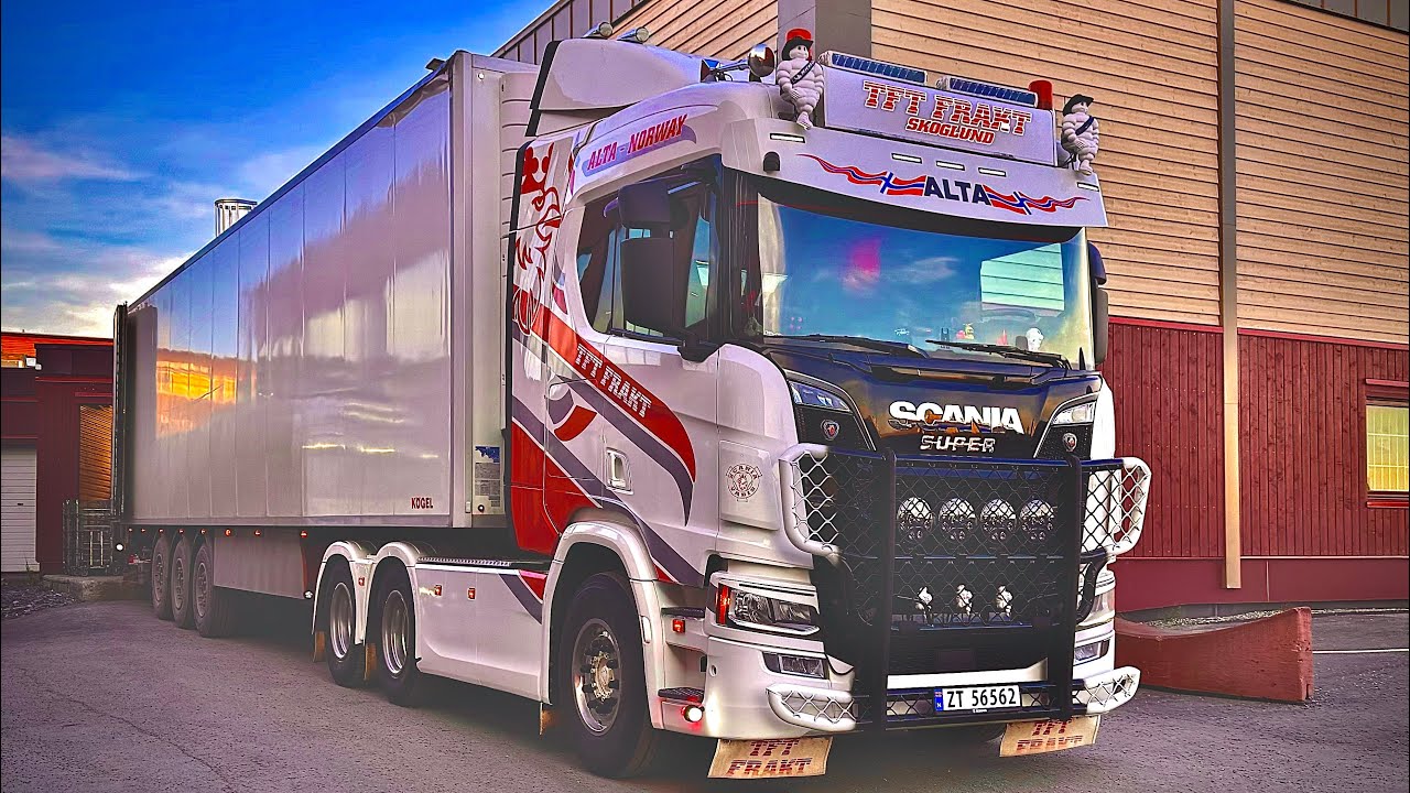 POV Driving Scania S560 - Hammerfest