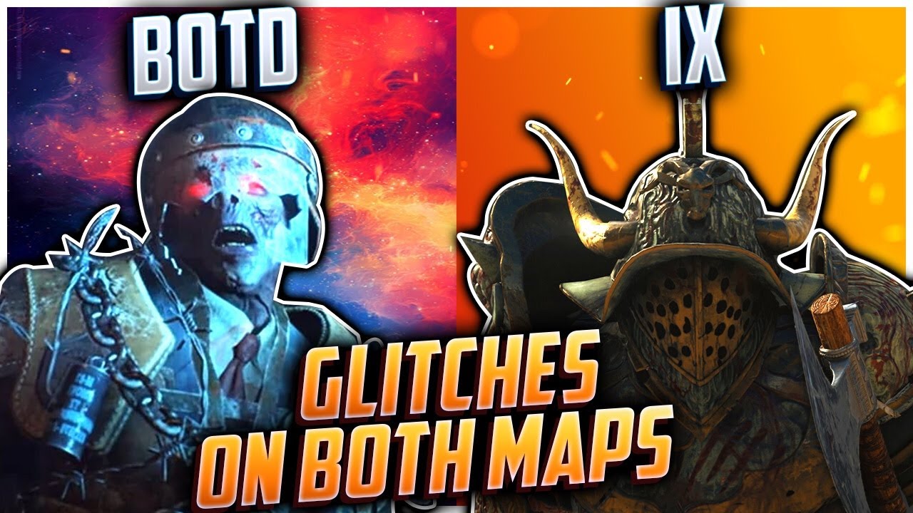 THE BEST SOLO WORKING GLITCHES (BOTD) AND (IX) - BO4 ZOMBIE GLITCHES