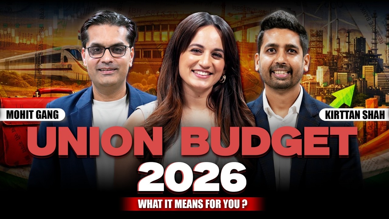 Union Budget 2026: Kirttan Shah & Mohit Gang on Market Crash, Sensex & STT Hike | Sonia Shenoy