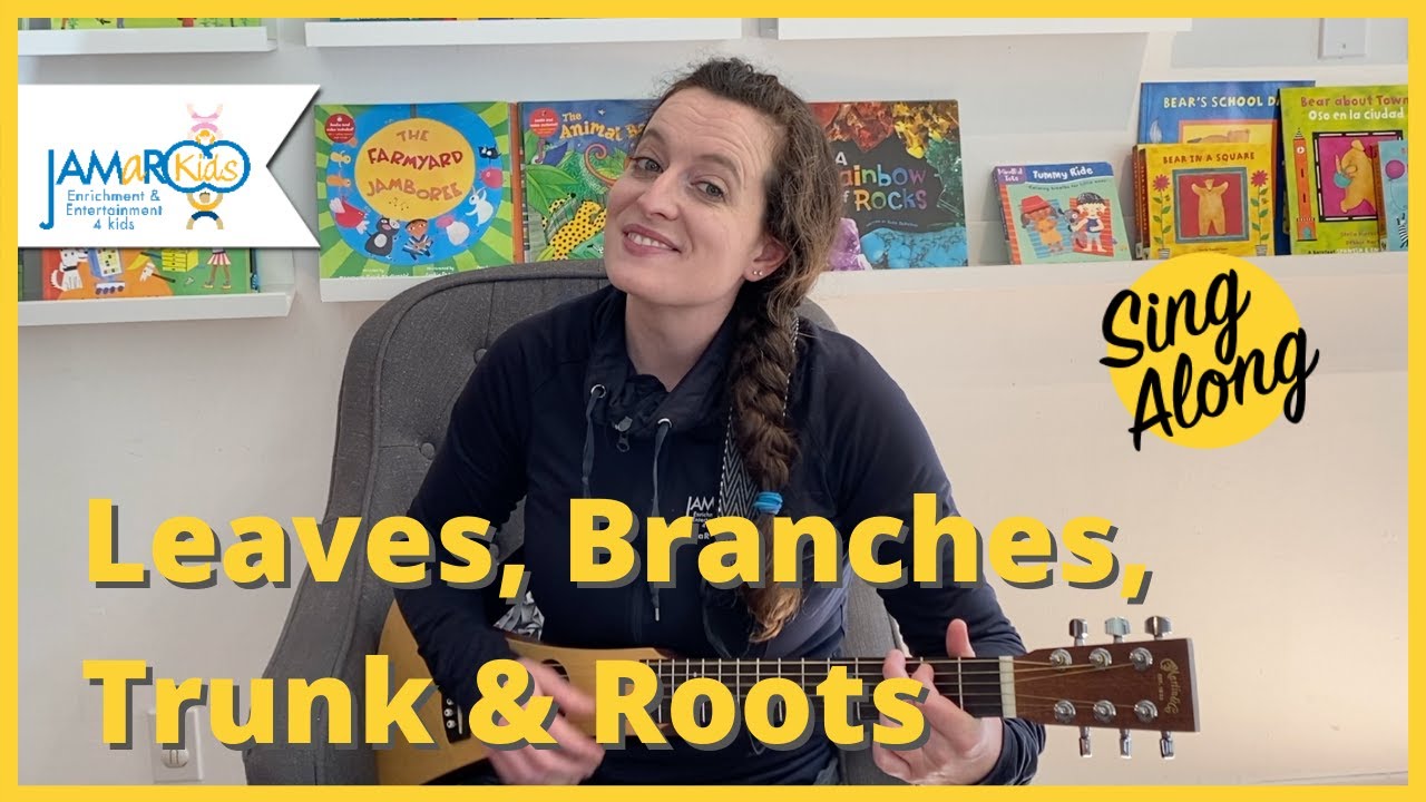 Leaves, Branches, Trunk & Roots  | JAMaROO Kids Educational Video | Children's Music