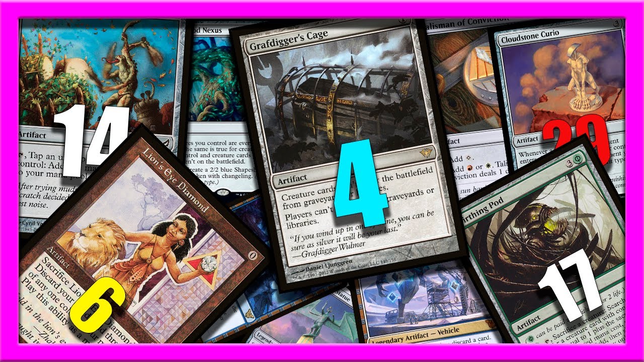 😍😍😍TOP30 MEJORES ARTEFACTOS para COMMANDER😍😍😍(y TOP17 Mana Rocks)
