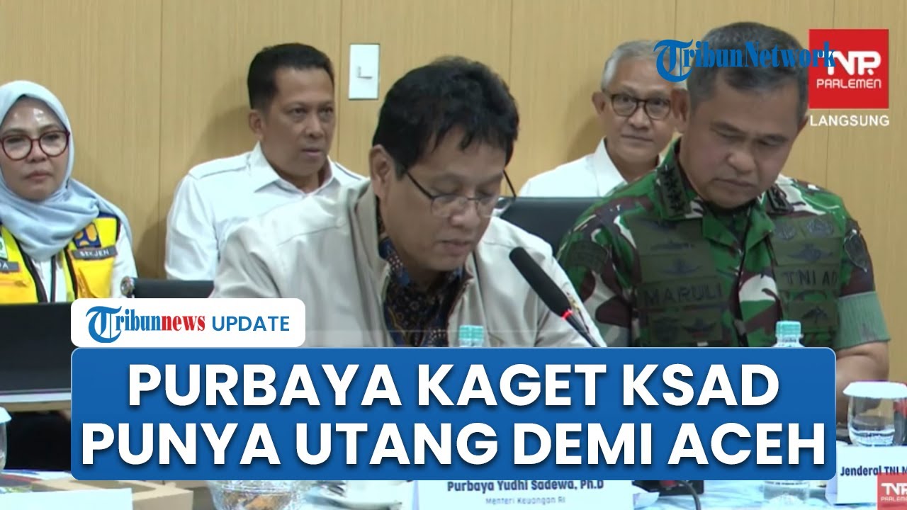 Menkeu Purbaya Tersentak Kaget Dengar Jaminan Utang KSAD Demi Bangun Jembatan di Lokasi Bencana