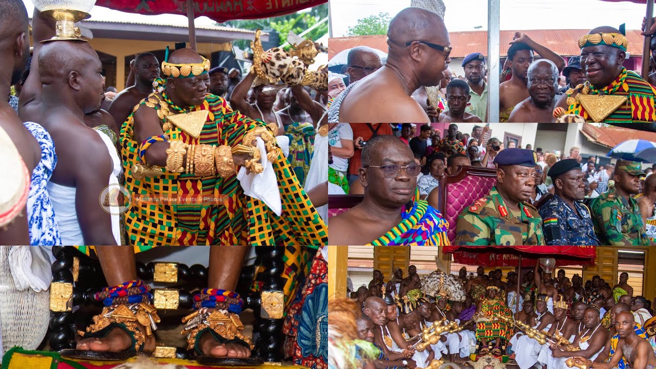 JUST IN🔥: OTUMFUO DEMONSTRATES THE BEAUTY OF ASANTE CULTURAL DANCE