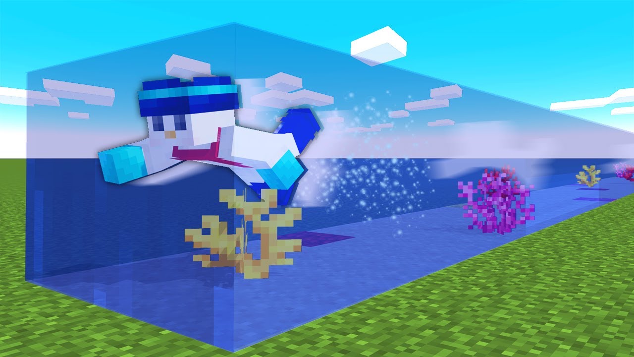 【マイクラ】1週間「足元が海」になる世界でサバイバル生活してみた結果！？