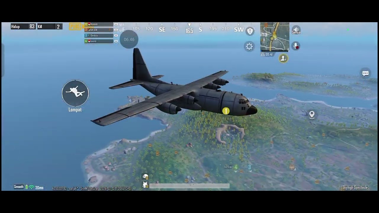 Bermain PUBG mobile 🎮🧩👾👾