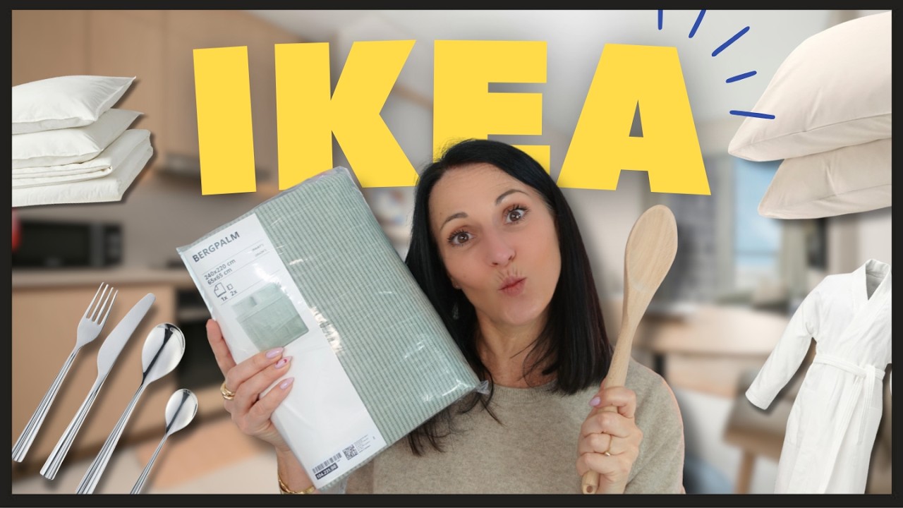 IKEA : des achats VRAIMENT UTILES pour la maison (linge & cuisine)
