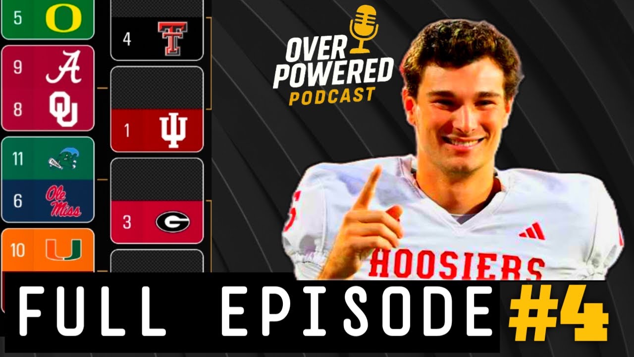 College Football went CRAZY | Team talks about what happened to ALABAMA. IS INDIANA OVERPOWERED?
