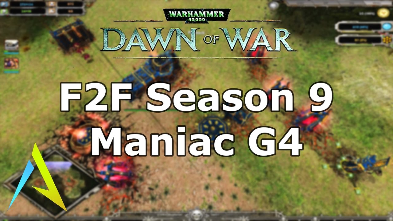 [DoW - SS online] Astrohero vs. Maniac (F2F S9 R18 G4) | Playback Commentary #23