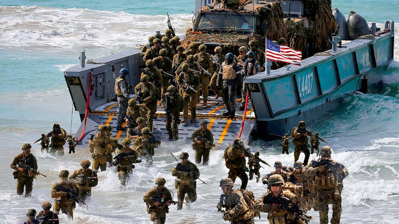 Strategic Move: Thousands of US Troops and Marine Forces Arrive in Subic Bay, Philippines