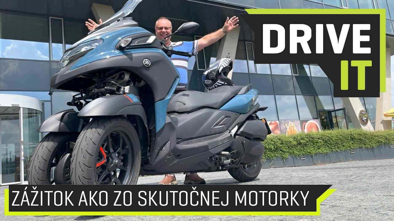 Yamaha Tricity 300: stačí vám vodičák na osobné auto a máte výkon motorky