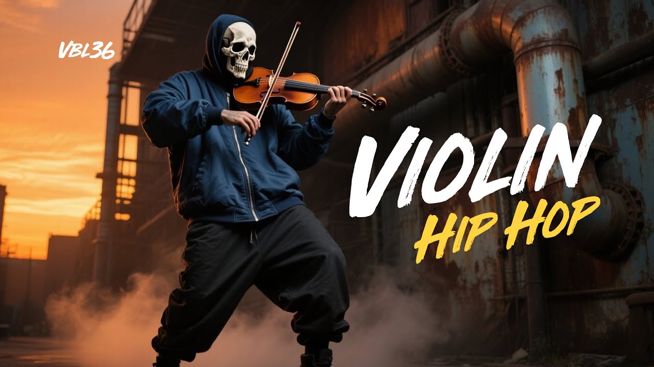 Street Violin Hip Hop Mix – Dark Neon Trap Beats & Urban Vibes