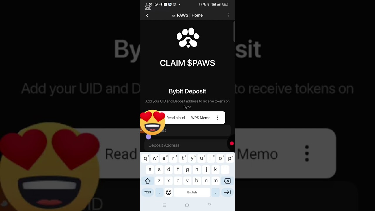 PAWS: Claim/Withdrawal Guide. Step by step guide to withdraw Paws to Bybit ,Bitget Exchanges.