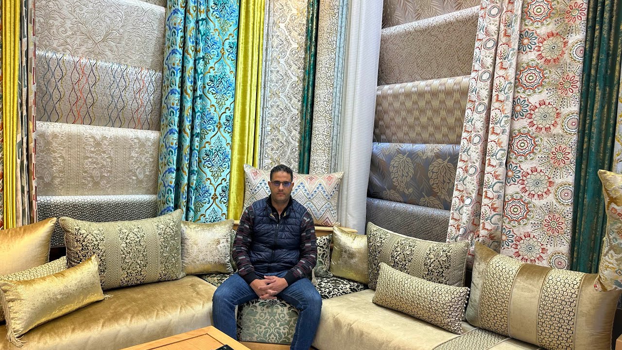 💯جديد الأثواب الصالونات المغربية 2024 🎉عند هشام لعضيمي 📍درب عمر
