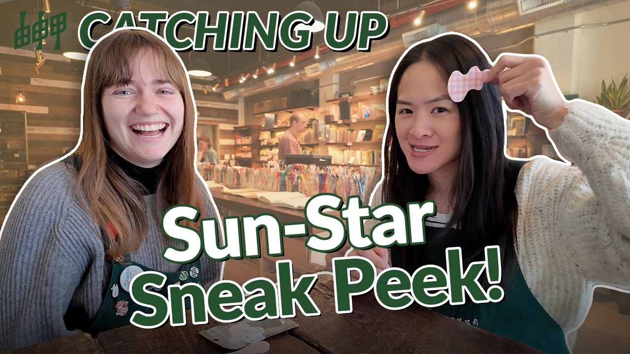 Reacting to Sun-Star Stationery