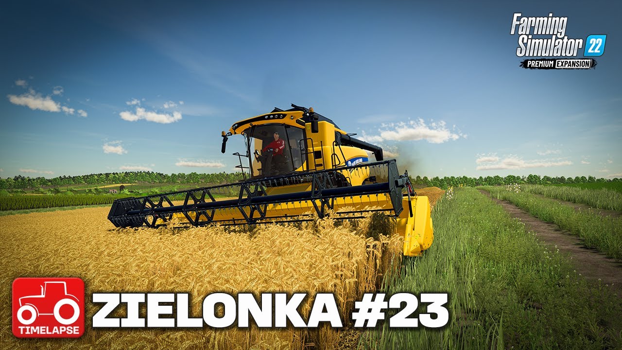 THE NEXT HARVEST BEGINS!! FS22 Timelapse Zielonka Ep 23