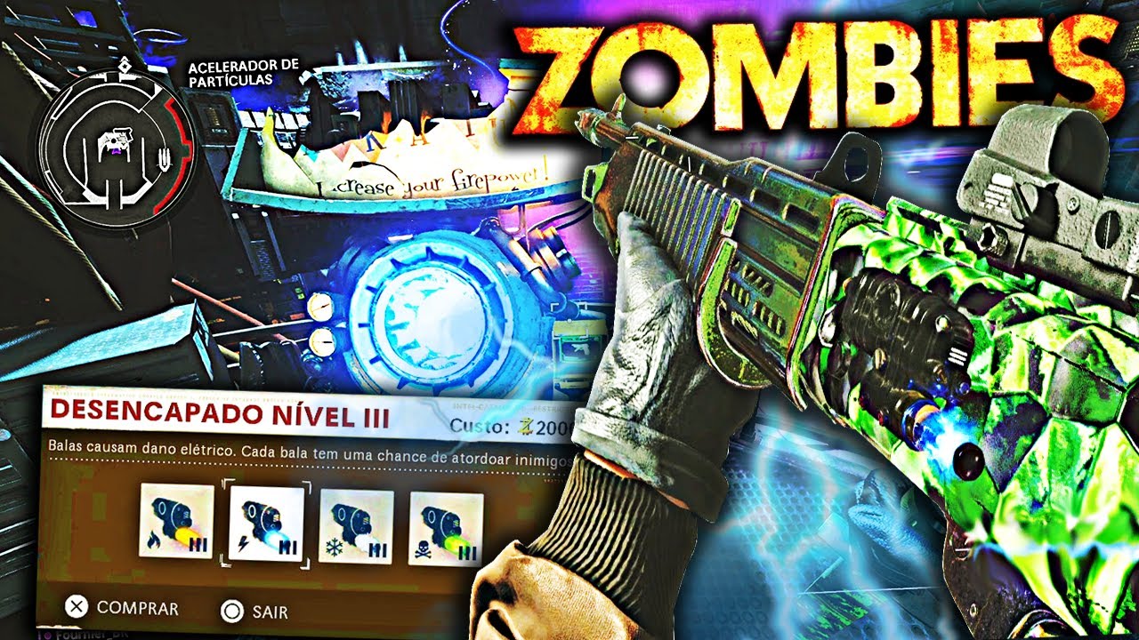 Qual melhor MOD de MUNIÇÃO?? Todos os PACK-A-PUNCH do ZOMBIES de Black Ops Cold War