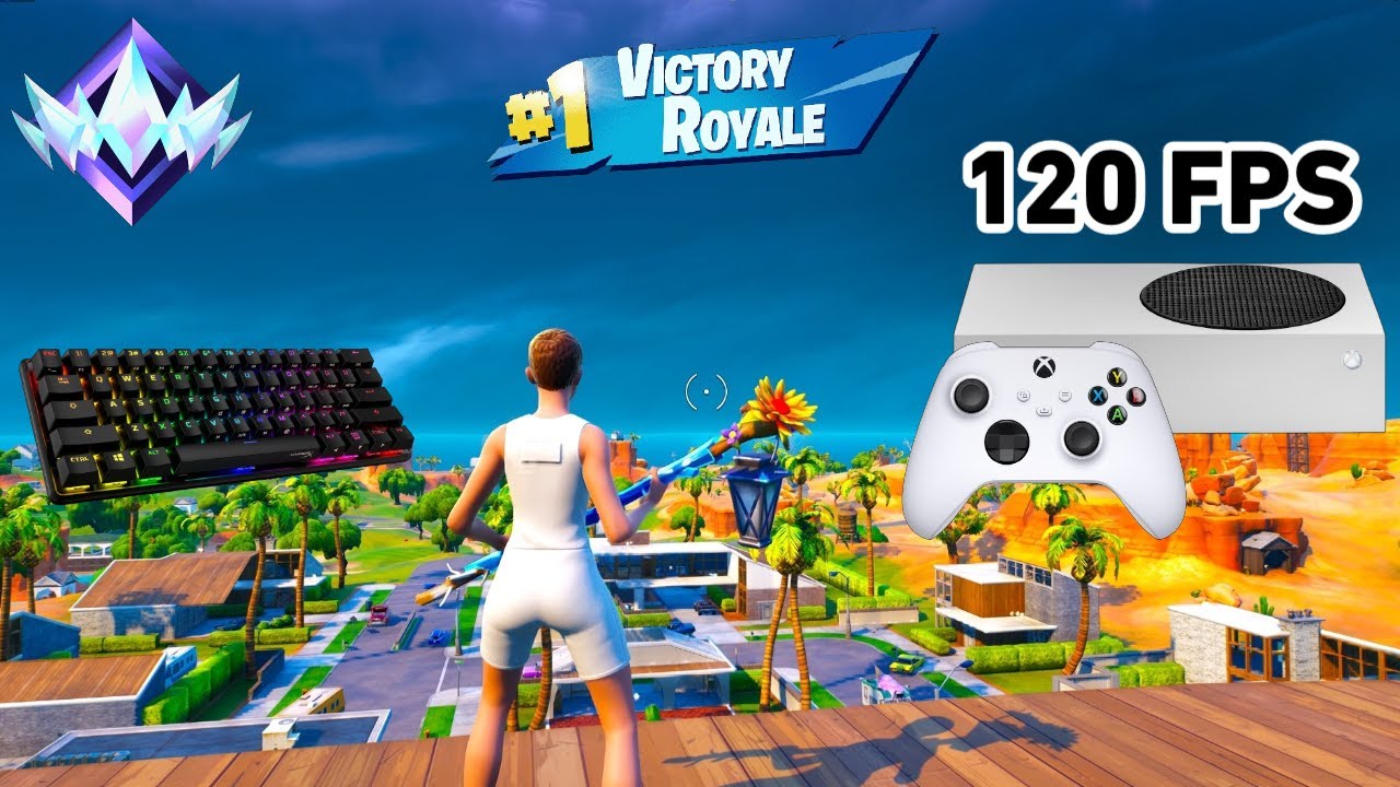 Fortnite Unreal Ranked Reload On Xbox Series S | Keyboard & Mouse Gameplay | 120 FPS | 4K