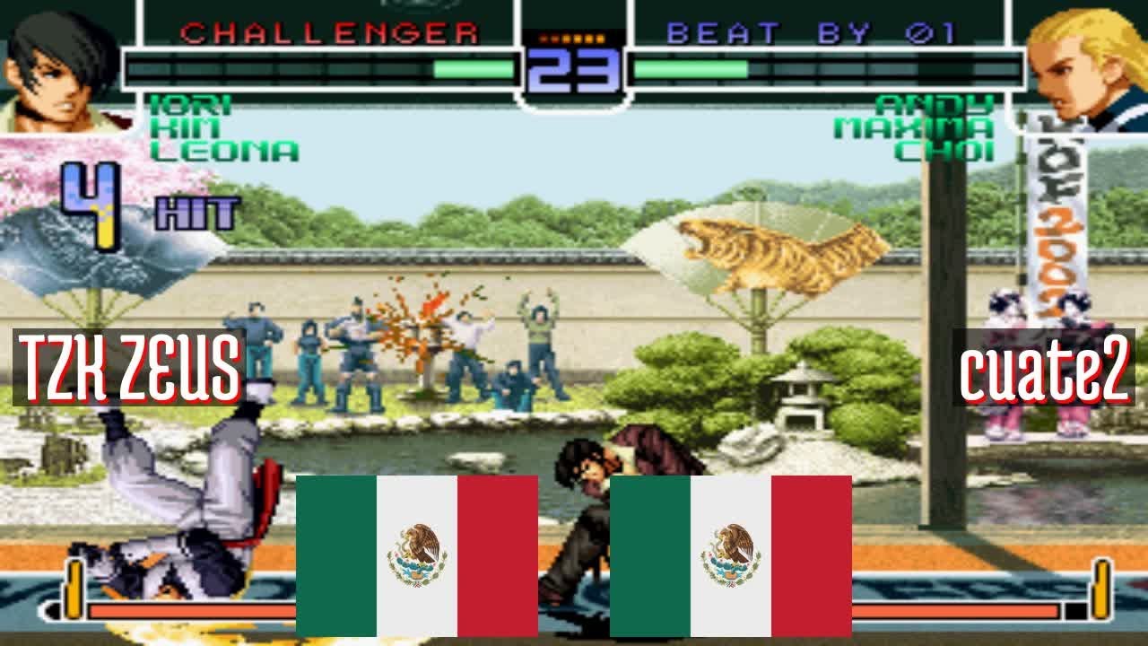 FT10 @kof2002: TZK ZEUS (MX) vs cuate2 (MX) [King of Fighters 2002 Fightcade] Mar 29